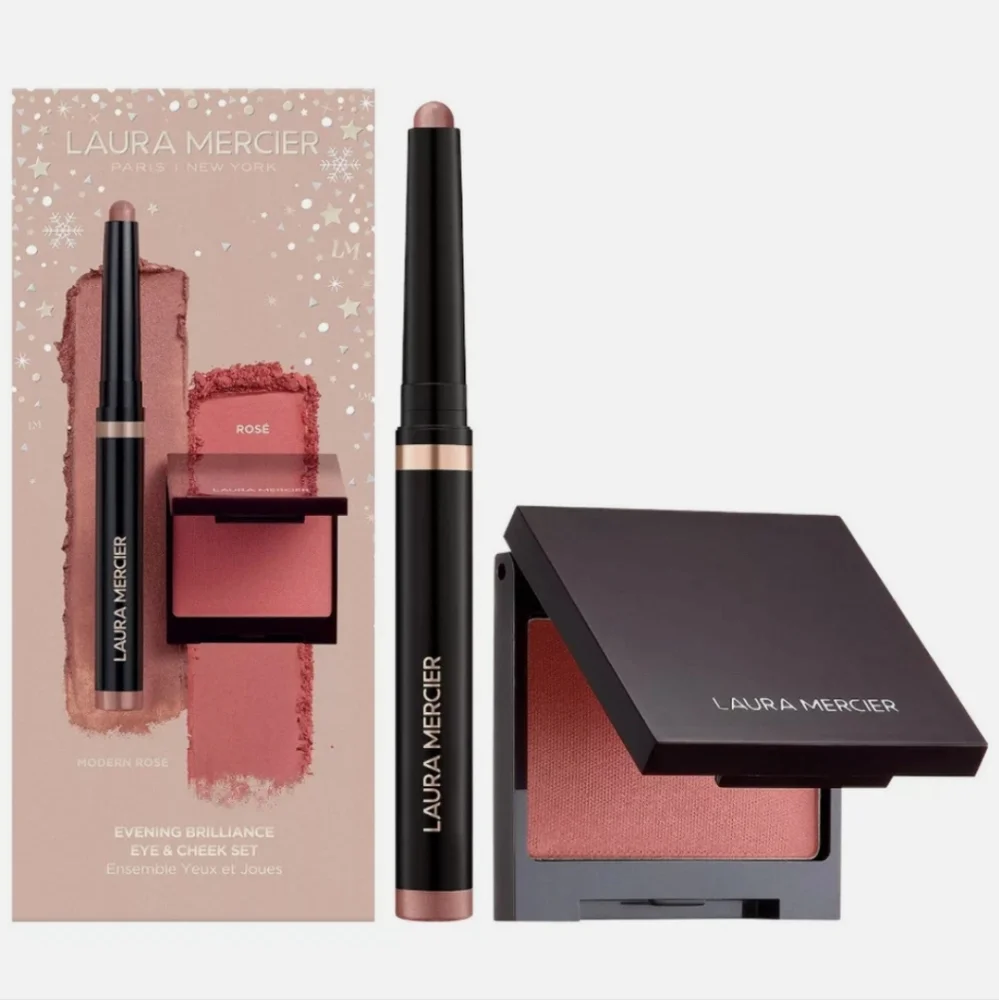 🌺Laura Mercier Evening Brilliance Eye & Cheek Set